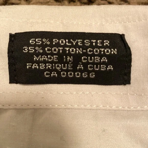 White mens button down - Picture 3 of 3